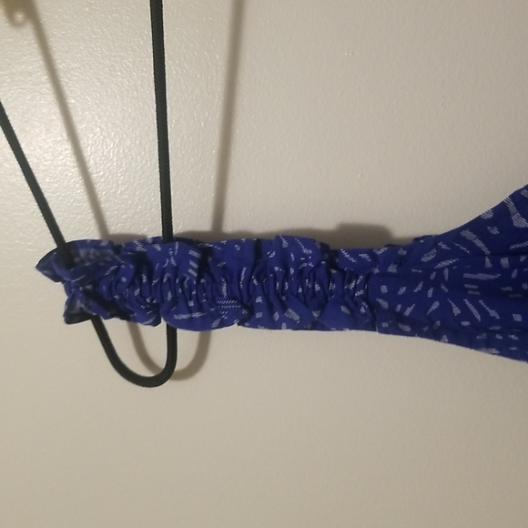 NWT Banana Republic Blue Sun Dress Sz Large. - Picture 6 of 9